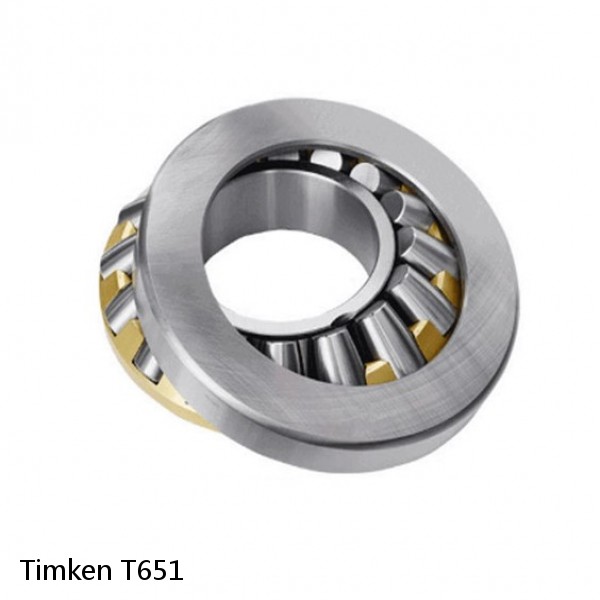 T651 Timken Thrust Tapered Roller Bearing